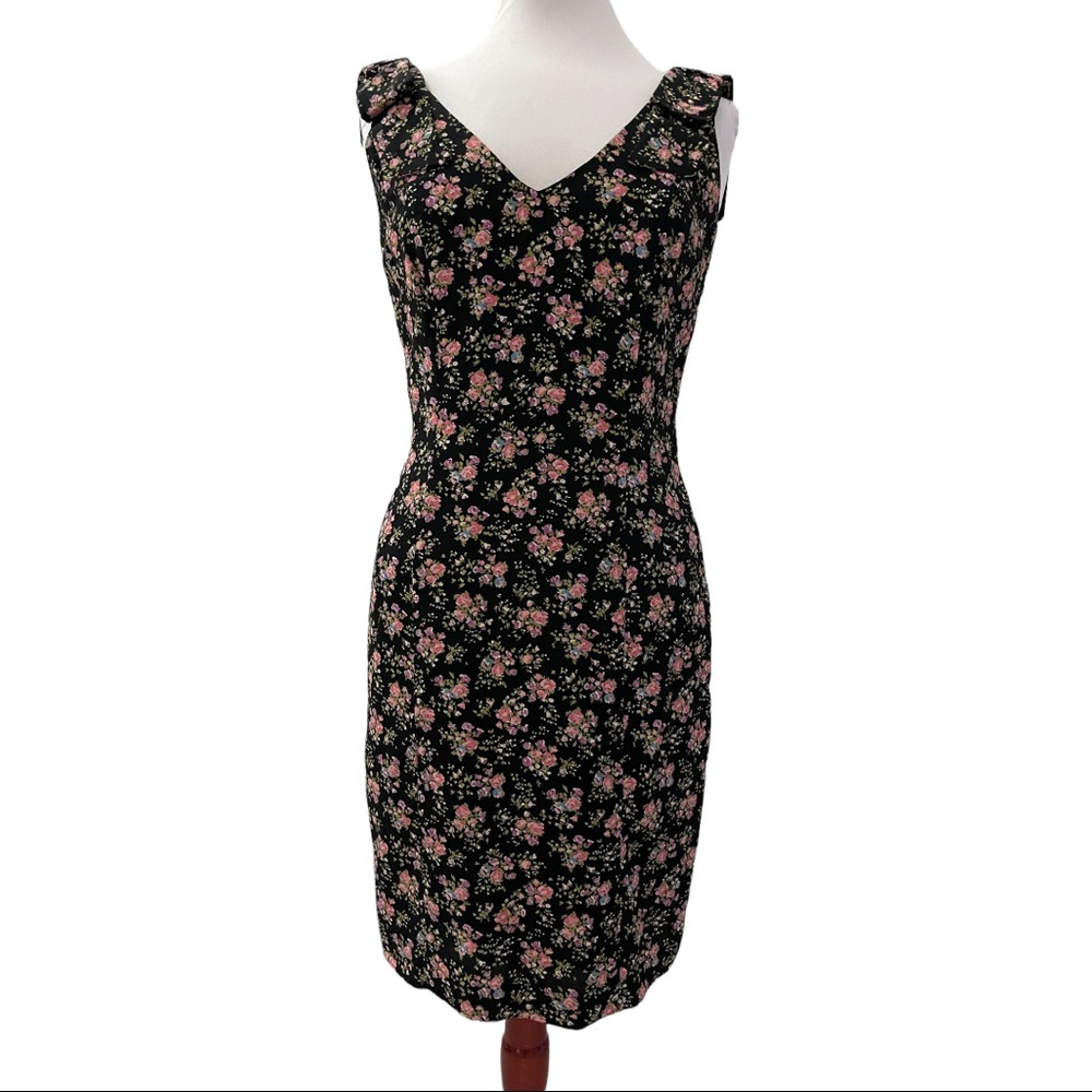 Donna Ricco floral sheath dress